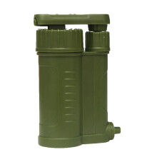 Portable Water Filter SurvivalGrade Water Purification System For Hiking Camping Hunting Fishing Compact Outdoor Filter