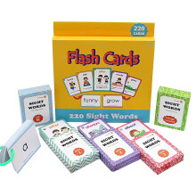 Sight words, kindergarten flashcards, vocabulary games, learning toys for homeschooling