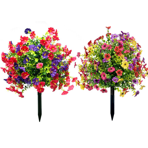 Artificial Plant Flower Suitable for Outdoor-Morning Glory 1