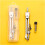 Learning Aid Metal Drawing Compass Maths Geometry Drawing Accessories Including Ruler Geo Triangle2 Protractor Math Compass Math Set Black 4
