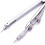 Learning Aid Metal Drawing Compass Maths Geometry Drawing Accessories Including Ruler Geo Triangle2 Protractor Math Compass Math Set Black 2