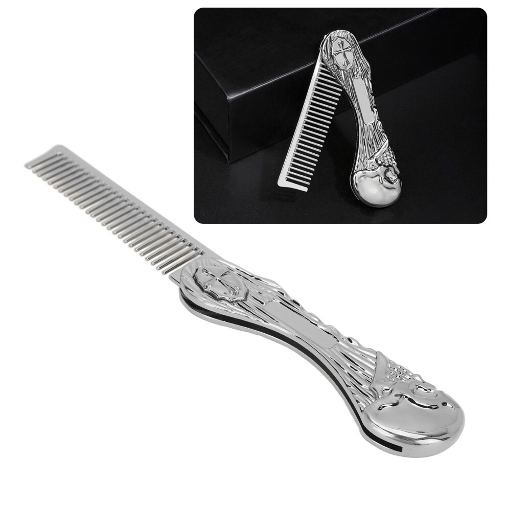Faltbare HaarstylingbÃ¼rste aus Zinklegierung,