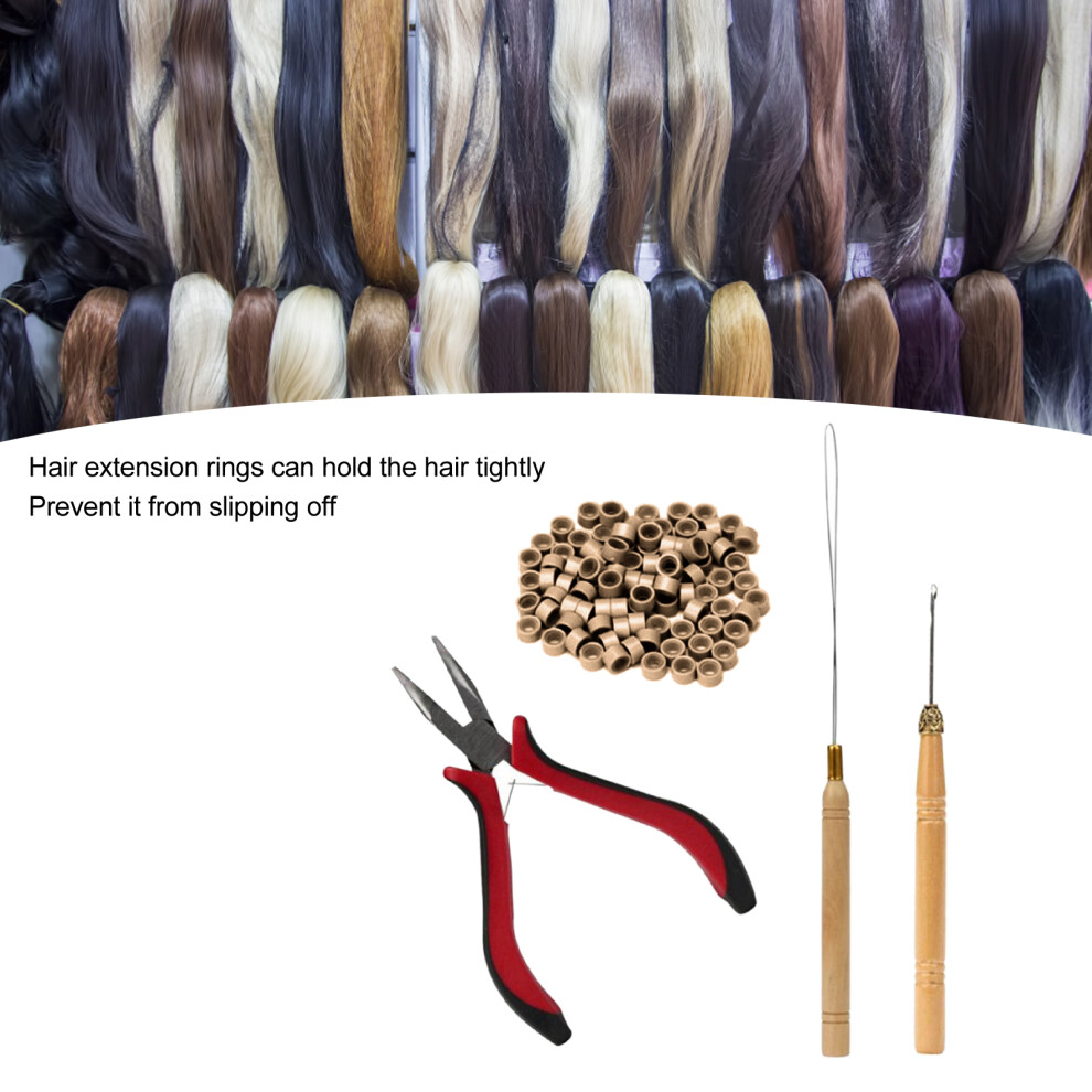 Unisex 4 Stã¼Cke Haar Perã¼Cke Zange Gebogene Spitze Holz