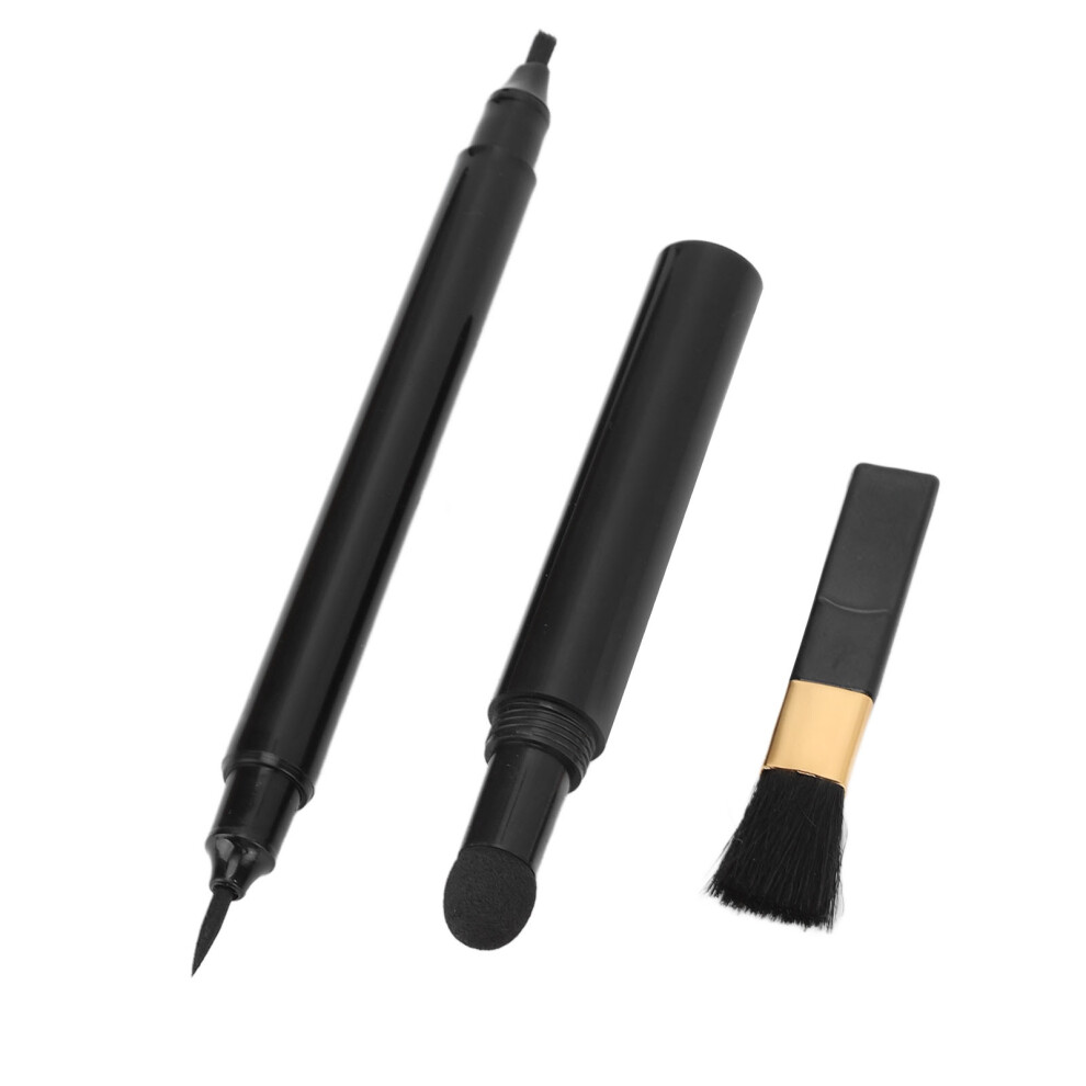 Black Mustache Shaping 3Pcs Beard Pencil Filler With Waterproof Formula