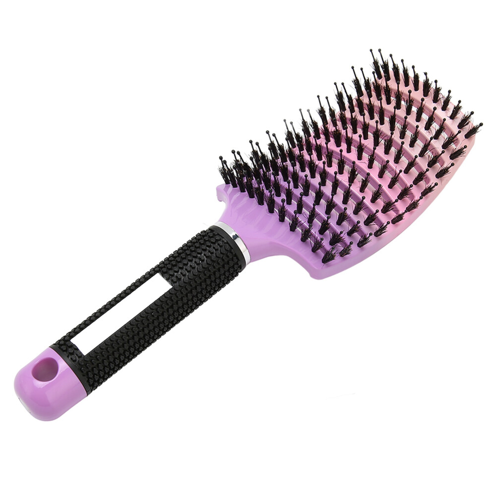 Unisex Vented Hollow Round Teeth Hair Brush, Fast Dry Detangling Comb