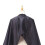 Friseur-Cape Polyester 140x160 cm Schwarz 9