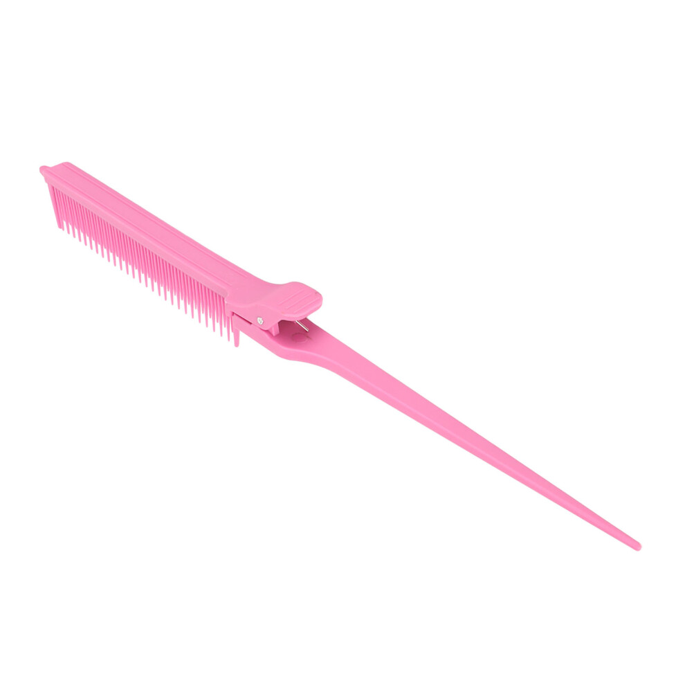 Rattenschwanz-Clip-Kamm, professioneller rosa