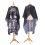 Friseur-Cape Polyester 140x160 cm Schwarz 3