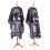 Friseur-Cape Polyester 140x160 cm Schwarz 6