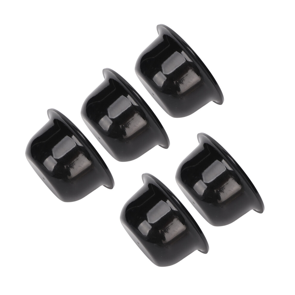 5Pcs Portable Plastic Shaving Foam Bowls for Men, Salon & Home Use