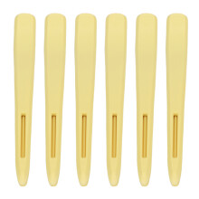 Hair Sectioning Clip Versatile Design Duck Billed Shape Firm Grip Resin Material Eye-Protective Lighting