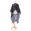 Friseur-Cape Polyester 140x160 cm Schwarz 5