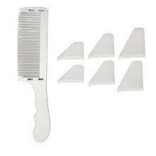 Pente de corte de cabelo com superfície lisa, ferramenta de modelagem profissional antiestática e resistente ao calor, controle preciso e ampla