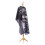 Friseur-Cape Polyester 140x160 cm Schwarz 7