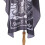 Friseur-Cape Polyester 140x160 cm Schwarz 8