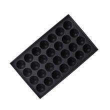 Takoyaki Grill Pan With 28 Holes Heavy Duty Nonstick Cast Aebleskiver Plate For Stuffed Pancakes Octopus Meatball