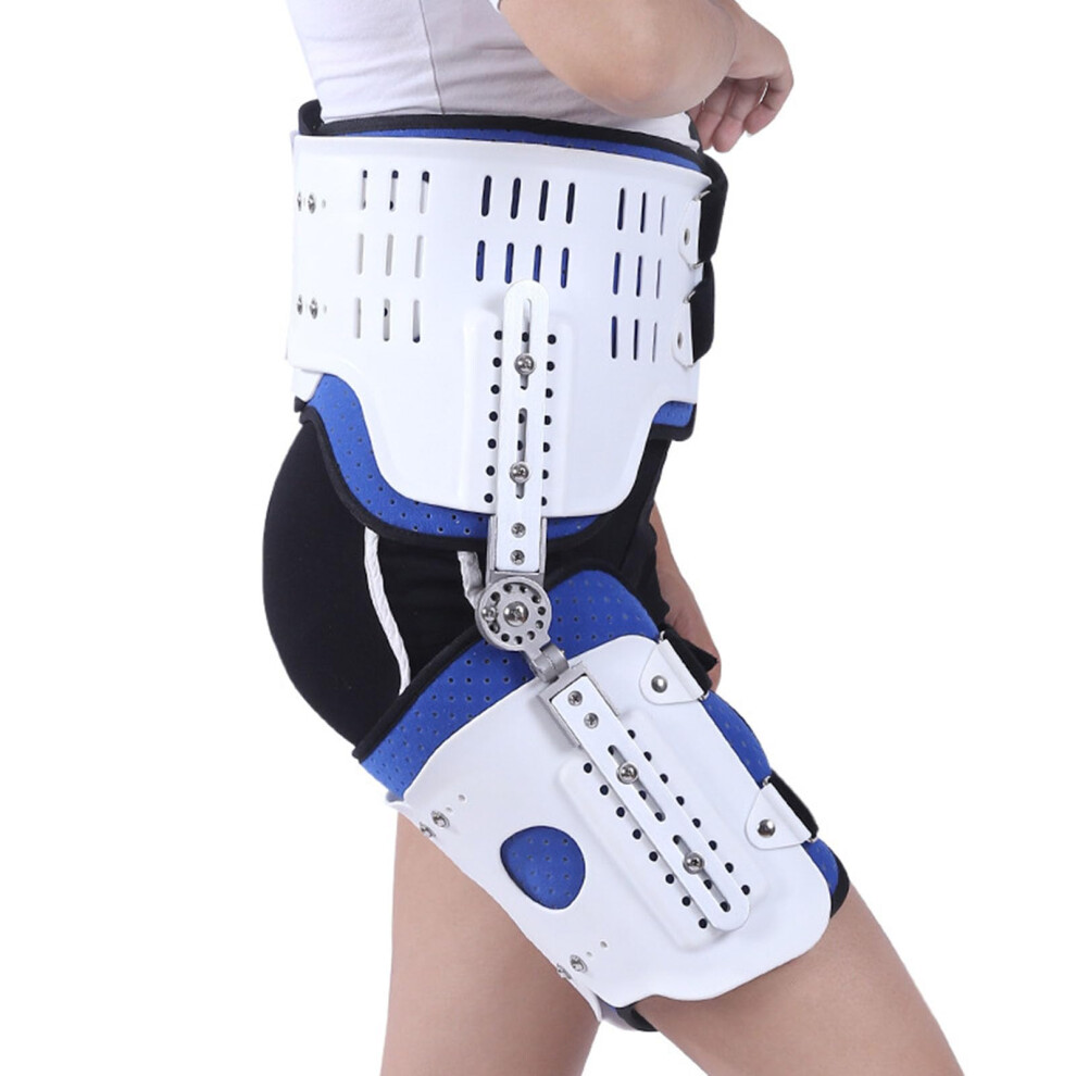 Adjustable Hip Joint Brace with Hinge for Women and Men, Hip Abduction Brace for Sciatica, Arthritis, Muscle Strains, Hip Pain, Left, Right