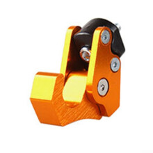 Motorcycle And Scooter Helmet Hook Holder Mount Aluminum For Helmet And Bottle Storage (Gold)
