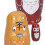 6Pcs Cartoon Russian Nesting Dolls Handgemachte 14