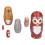 6Pcs Cartoon Russian Nesting Dolls Handgemachte 1