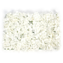 Silk Hydrangea Wall Decoration, Vivid Shape Beautiful Unique Handmade Detail for Durable Refined Aesthetic in Home Party Decor