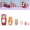 6Pcs Cartoon Russian Nesting Dolls Handgemachte 11