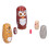 6Pcs Cartoon Russian Nesting Dolls Handgemachte 8