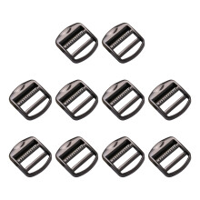 10PCS Backpacks Buckles Rustproof Hardware for Bags-Gun black