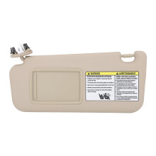 Pare-soleil intégré avec miroir pour Toyota RAV4 2006-2013, côté conducteur, avec lampe et éclairage de courtoisie intégrés, compatible avec
