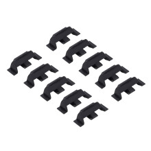 Duurzame kunststof koplampringclips ter vervanging voor Mini Cooper R55R56R57R58R59R60R61, geschikt voor OE-nummer 2752145. Verbeterde stabiliteit.