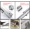 Stainless Steel Folding Shelf Brackets for Multi-Purpose Application, Easy Installation Collapsible Wall Mounted Brackets 3