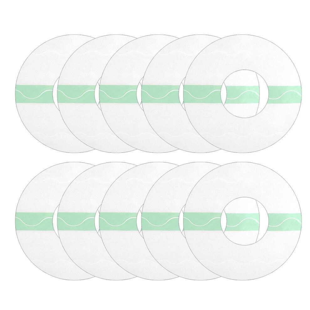 Glucose Sensor Patches Clear Waterproof Libre Sensor Covers 10 Pack No Glue Center Continuous Glucose Monitor Protector