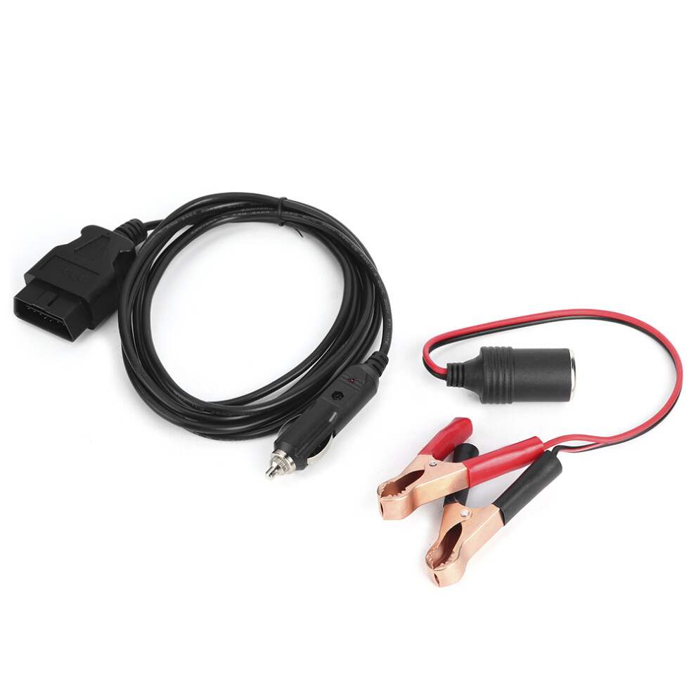 Obd2 Emergency Power Supply Cable, 3M Abs Brass Ecu Saver Extension 3061379826643