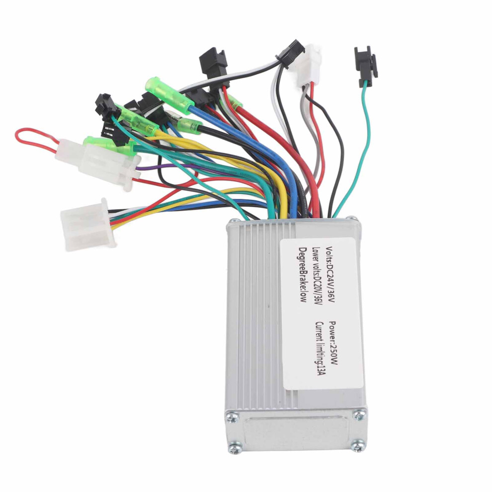 Dc Motor Controller, Aluminium Alloy Shell Steady Speed Control, Heat Dissipation Characteristics Sensitive Braking For Scooter E-Bike, Easy Install 9190834450483