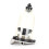 Filter Regulator Impact Resistant Assembly, Clear Bowl with Water Separator Filter Functionality and Stainless Steel Element, Twist Drain Enabled for 1