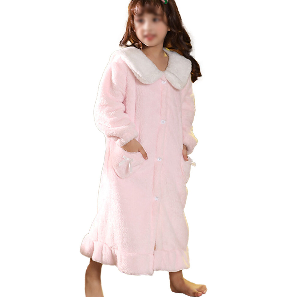 Plush Robes for Kids, Cute Cartoon Prints with Loose and Comfortable Fit, Skin-friendly Material Hooded Bathrobe for Toddler, Lightweight Warm and Abs