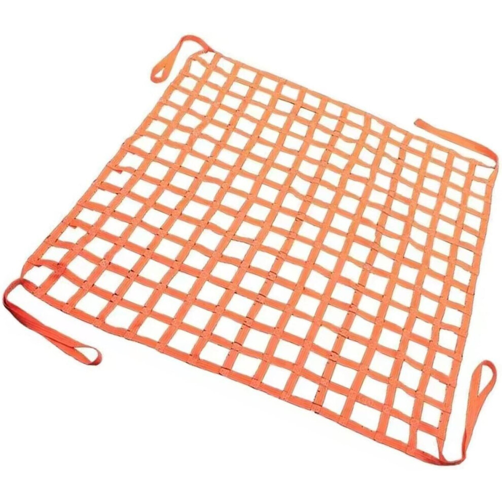 Heavy Duty Cargo Lifting Net 3X3m Nylon Slings Mesh 15Cm Load 2.5T Container Rigging Construction Towing Equipment 9412369004314