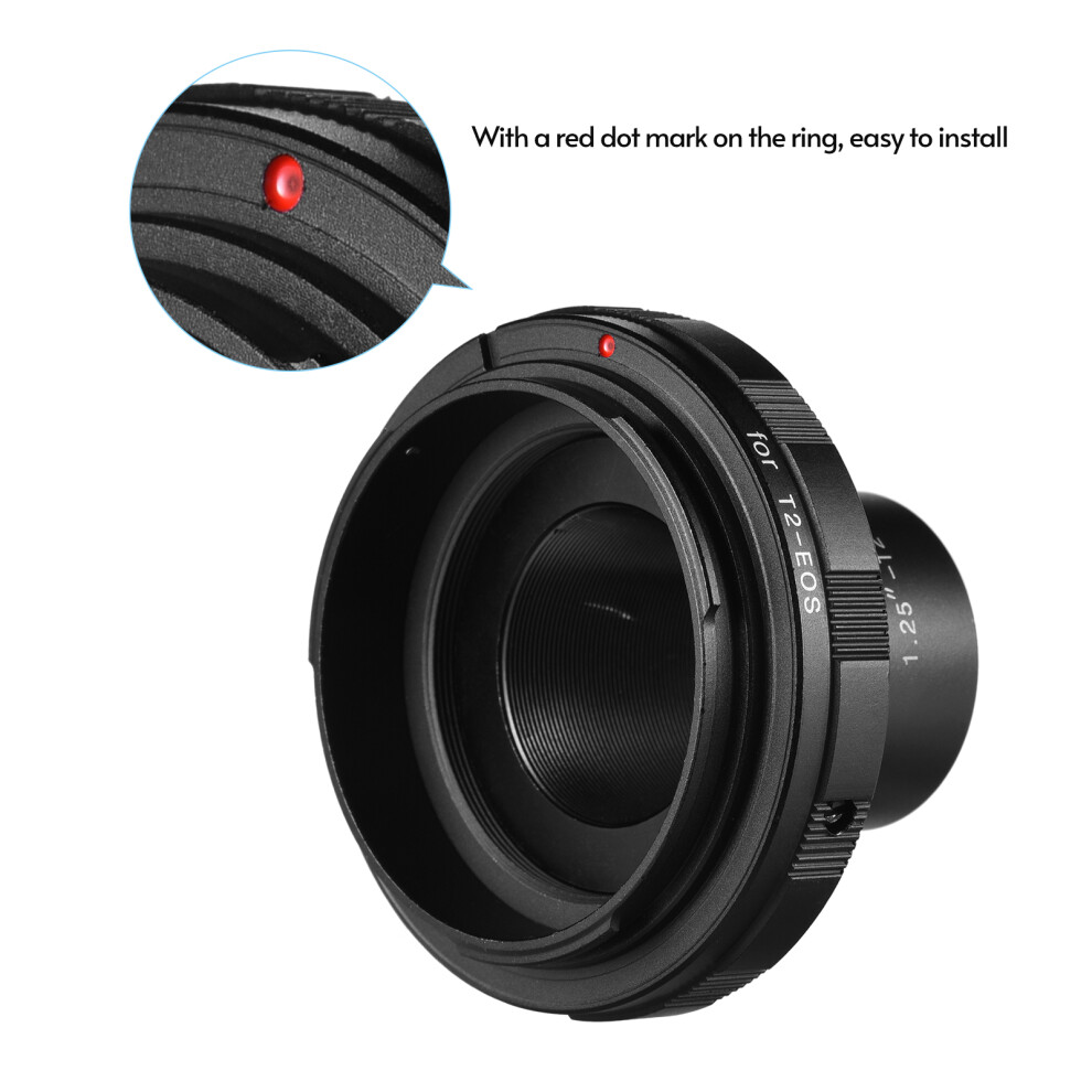 Andoer 1,25-T2-Adapterring, Fotografie-Zubehör, 7011774125793