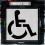 Template for uniform markings on parking lots and road surfaces 3