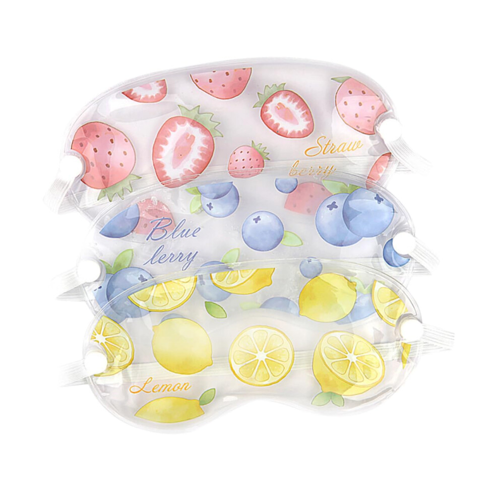 Pack of 3 Hot and Cold Eye Mask for Swollen Eyes PVC