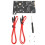 Multi-purpose Hammock With Rear View Mirror Function, Durable Compact Lightweight Design With Waterproof Wide Angle Mirror And Parachute Material 8