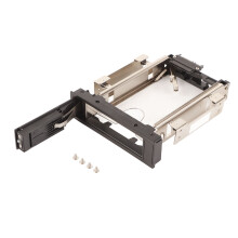 Hot-swap mobiel rack voor 3,5 inch SATA harde schijven, afsluitbare schijfcompartimenten, interne backplane behuizing, gereedschapsvrije installatie,