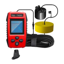 Portable Depth Meter Handheld Sonar Transducer Up To 100 m Depth For Boat, Ice Fishing, Saltwater Fishing