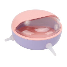 Silicone-Kitten-Genussnippel-Depot 180ml Tiermilch für Katzen & Welpen Rosa