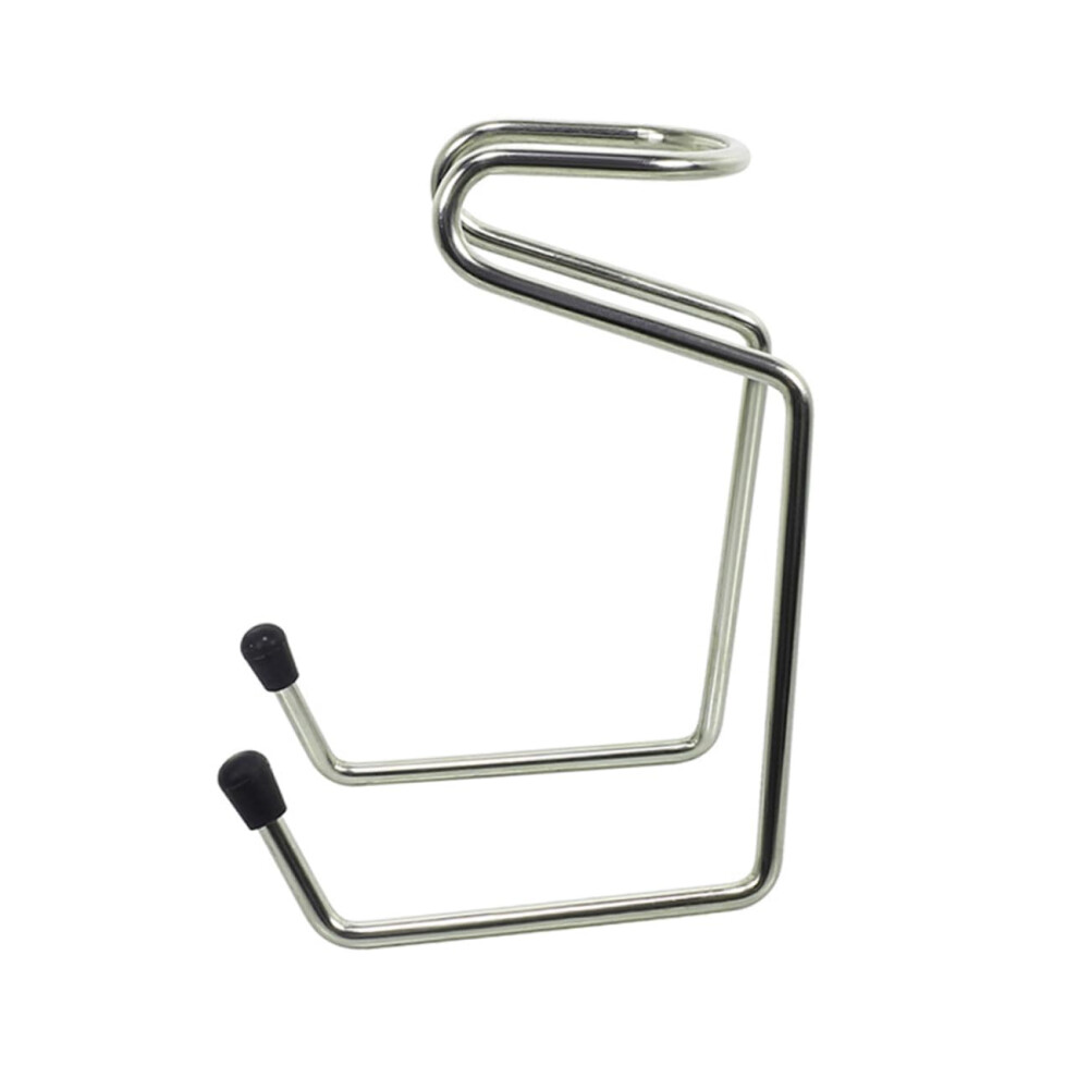 Shaving brush stand made of quality material, practical holder for wet razors and shaving brushes, spacesaving storage, keeps brushes in place.