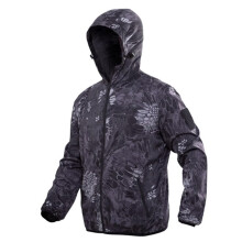 Outdoor Photography Camouflage Zip Hoodies Style3 XXL Training Lightweight Windbreaker Jacket