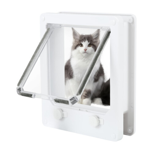 Doors for Cats  Inner Cat Door, Small 4Way Locking  Cat Door