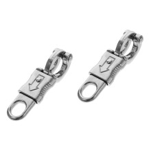 Horse Bridle Hook Quick Release Snap Carabiner Hooks 2 Pack Outdoor Sports Accessory