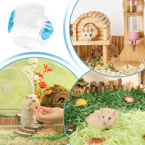 Hamster Exercise Ball  Running Ball for Hamsters to Exercise  Explore, Blue 2