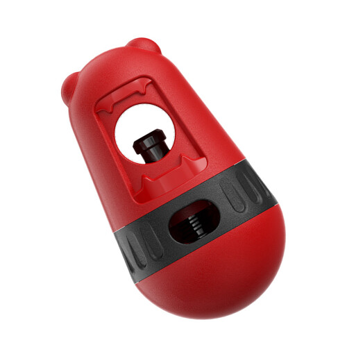 Interactieve mentale oefening Hondenspeelgoed Oprolbare-Rood